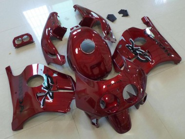 Cheapest 1991-1998 Dark Red Honda CBR250RR MC22 Bike Fairing Kit Canada