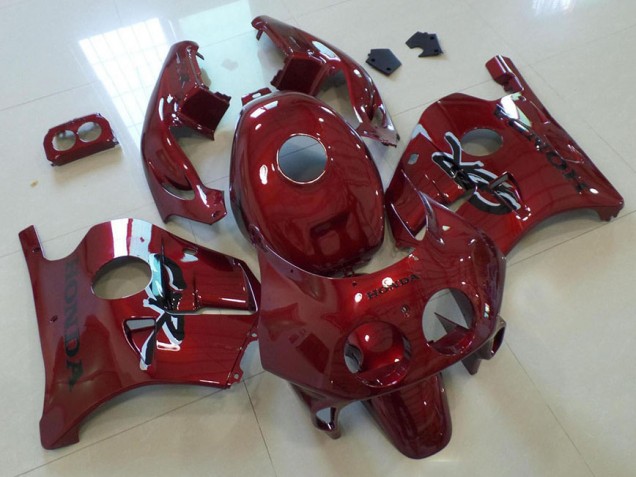 Cheapest 1991-1998 Dark Red Honda CBR250RR MC22 Bike Fairing Kit Canada