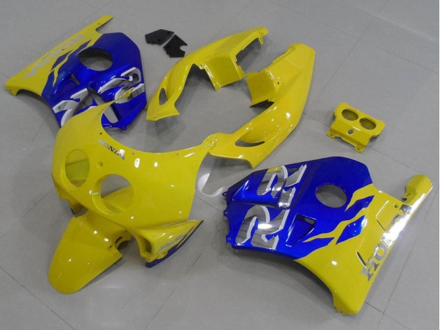 Cheapest 1991-1998 Yellow Blue Honda CBR250RR MC22 Motorbike Fairing Kits Canada