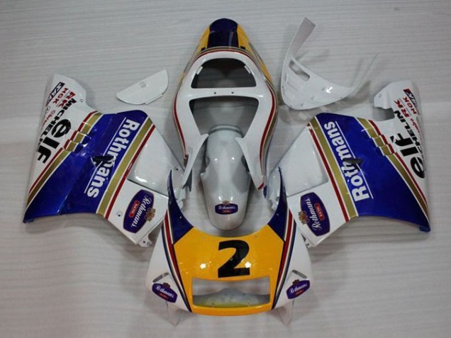 Cheapest 1994-1996 White Blue Yellow Honda NSR250 MC28 P4 Bike Fairing Kit Canada Cheapest 1994-1996 White Blue Yellow Honda NSR250 MC28 P4 Bike Fairing Kit Canada