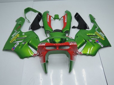 Cheapest 1994-1997 Green Red Kawasaki ZX9R Motorbike Fairing Kits Canada