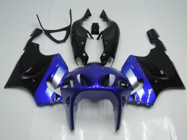Cheapest 1996-2003 Blue and Black Kawasaki ZX7R Replacement Fairings Canada