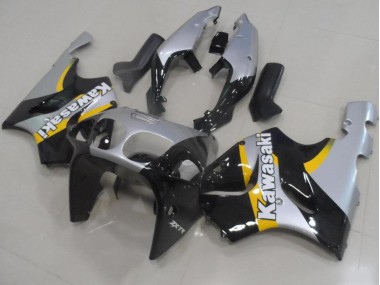 Cheapest 1996-2003 Silver and Black Kawasaki ZX7R Motorcylce Fairings Canada