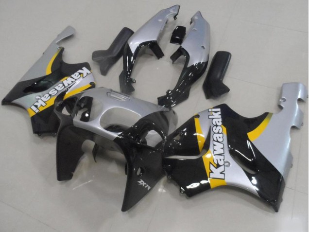 Cheapest 1996-2003 Silver and Black Kawasaki ZX7R Motorcylce Fairings Canada Cheapest 1996-2003 Silver and Black Kawasaki ZX7R Motorcylce Fairings Canada