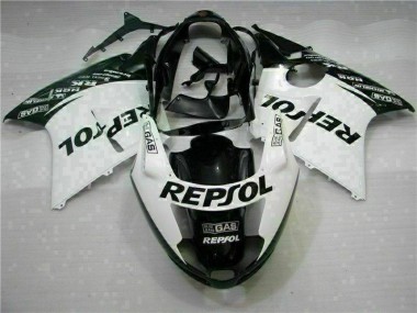 Cheapest 1996-2007 White Black Repsol Honda CBR1100XX Replacement Motorcycle Fairings Canada