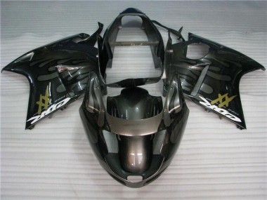 Cheapest 1996-2007 Black Honda CBR1100XX Motorcycle Fairings Kit Canada