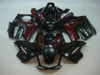 Cheapest 1995-1998 Black Red Flame Honda CBR600 F3 Motorcyle Fairings Canada