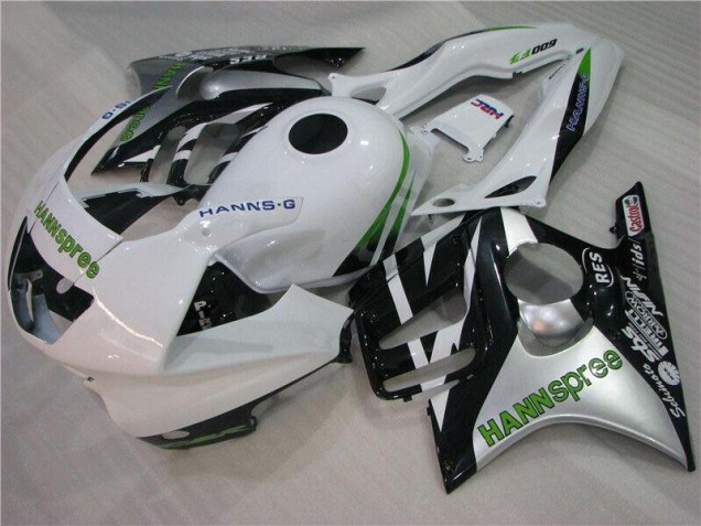 Cheapest 1995-1998 White Green Hannspree Honda CBR600 F3 Motorcycle Fairings Kit Canada Cheapest 1995-1998 White Green Hannspree Honda CBR600 F3 Motorcycle Fairings Kit Canada