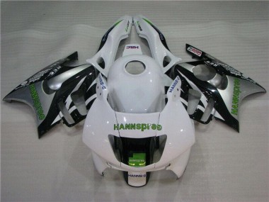 Cheapest 1995-1998 White Green Hannspree Honda CBR600 F3 Motorcycle Fairings Kit Canada