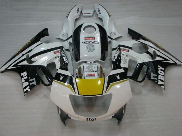 Cheapest 1995-1998 White Black Playboy Honda CBR600 F3 Motorcycle Fairing Canada Cheapest 1995-1998 White Black Playboy Honda CBR600 F3 Motorcycle Fairing Canada