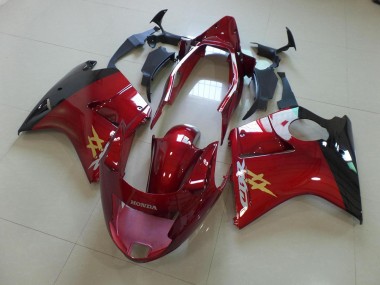 Cheapest 1996-2007 Candy Red Black OEM Style Honda CBR1100XX Motorcycle Fairings Canada