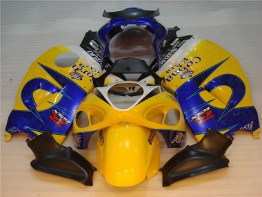 Cheapest 1996-2007 Ellow Blue Suzuki GSXR 1300 Hayabusa Bike Fairings Canada