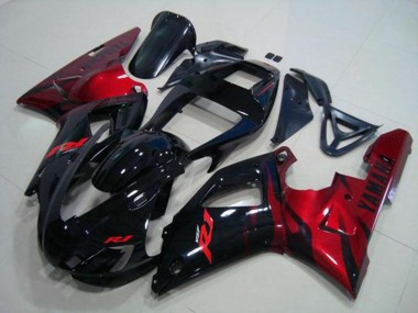 Cheapest 1998-1999 Black Red Yamaha YZF R1 Motorcylce Fairings Canada