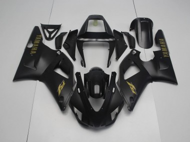 Cheapest 1998-1999 Matte Black Yellow Yamaha YZF R1 Motorcycle Fairing Kit Canada