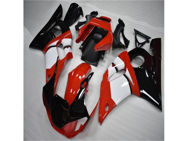 Cheapest 1998-2002 Black White Yamaha YZF R6 Motorbike Fairing Canada