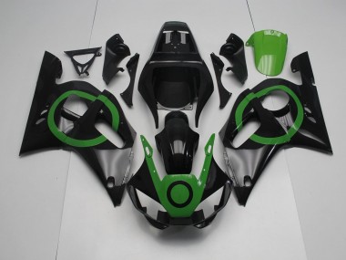 Cheapest 1998-2002 Black Green Circle Yamaha YZF R6 Bike Fairing Canada