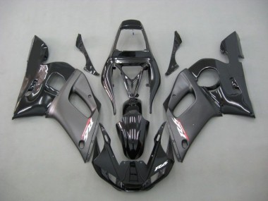 Cheapest 1998-2002 Contrast Black Yamaha YZF R6 Moto Fairings Canada