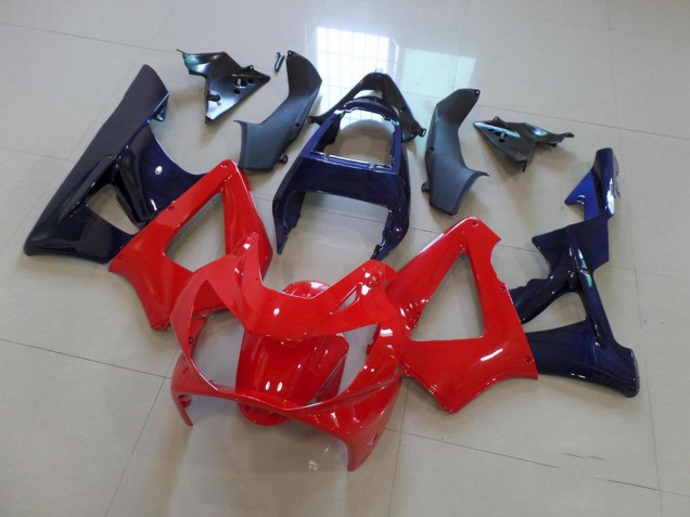 Cheapest 2000-2001 Red Dark Blue Honda CBR900RR 929 Bike Fairings Canada