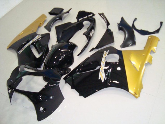 Cheapest 2000-2001 Black Gold Kawasaki ZX12R Motor Bike Fairings Canada Cheapest 2000-2001 Black Gold Kawasaki ZX12R Motor Bike Fairings Canada