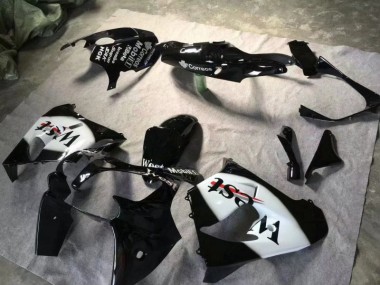 Cheapest 2000-2001 Glossy Black White Kawasaki ZX9R Motorbike Fairing Kits Canada