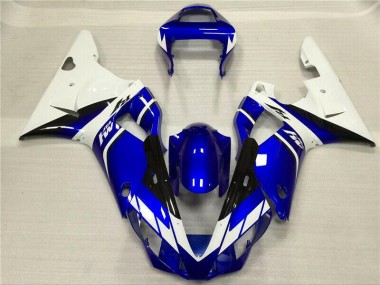 Cheapest 2000-2001 White Blue Yamaha YZF R1 Motorcylce Fairings Canada