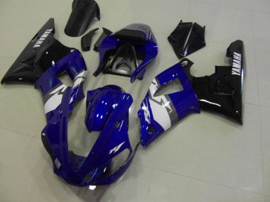 Cheapest 2000-2001 Blue Black White Yamaha YZF R1 Motorcycle Fairings Kit Canada