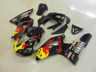 Cheapest 2000-2001 Black Red Bull Yamaha YZF R1 Bike Fairings Canada
