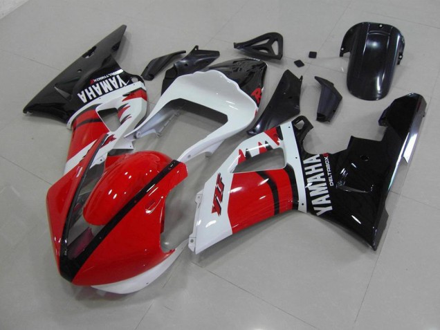 Cheapest 2000-2001 Red Black White Race Version Yamaha YZF R1 Motorcycle Replacement Fairings Canada Cheapest 2000-2001 Red Black White Race Version Yamaha YZF R1 Motorcycle Replacement Fairings Canada