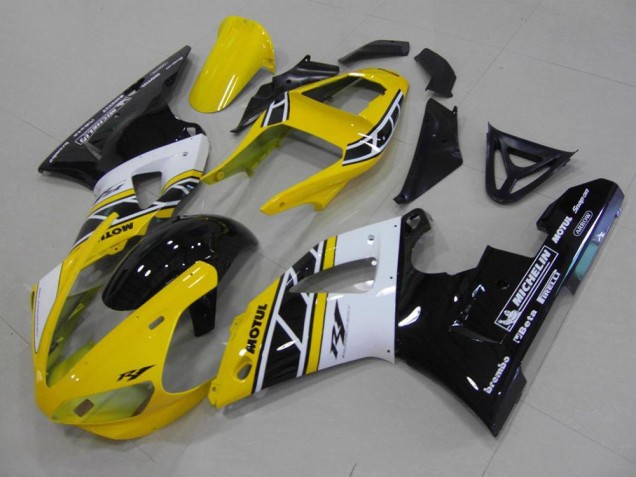 Cheapest 2000-2001 Yellow Aniversary Yamaha YZF R1 Motorcycle Fairings Canada Cheapest 2000-2001 Yellow Aniversary Yamaha YZF R1 Motorcycle Fairings Canada