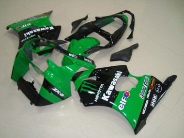 Cheapest 2000-2002 Green Monster Kawasaki ZX6R Replacement Motorcycle Fairings Canada