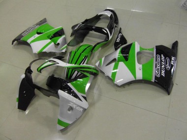 Cheapest 2000-2002 Green White Stripe Kawasaki ZX6R Motorcycle Bodywork Canada