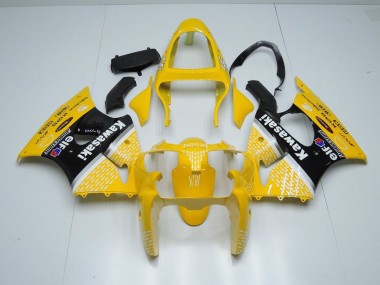 Cheapest 2000-2002 Yellow Arrow Kawasaki ZX6R Motorcylce Fairings Canada