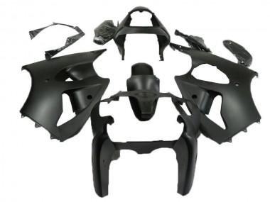 Cheapest 2000-2002 Matte Black Kawasaki ZX6R Motorcycle Fairings Kits Canada