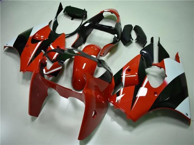 Cheapest 2000-2002 Red Black White Kawasaki ZX6R Bike Fairings Canada Cheapest 2000-2002 Red Black White Kawasaki ZX6R Bike Fairings Canada