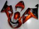 Cheapest 2000-2002 Orange Black Suzuki GSXR 1000 Bike Fairing Canada