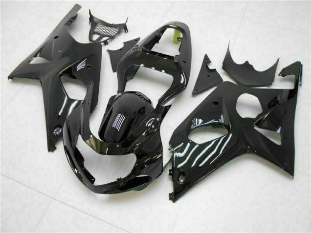 Cheapest 2000-2002 Glossy Black Suzuki GSXR 1000 Motorbike Fairing Canada