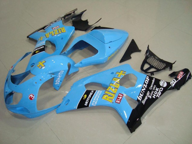 Cheapest 2000-2002 Light Blue Black Suzuki GSXR 1000 Motor Fairings Canada Cheapest 2000-2002 Light Blue Black Suzuki GSXR 1000 Motor Fairings Canada