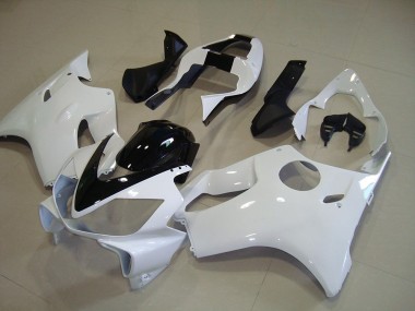 Cheapest 2001-2003 White with Black Stripe Honda CBR600 F4i Motorcycle Fairing Kits Canada