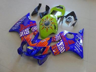 Cheapest 2001-2003 Blue Rossi Honda CBR600 F4i Replacement Motorcycle Fairings Canada