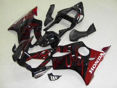 Cheapest 2001-2003 Red Flame Honda CBR600 F4i Motorcycle Replacement Fairings Canada