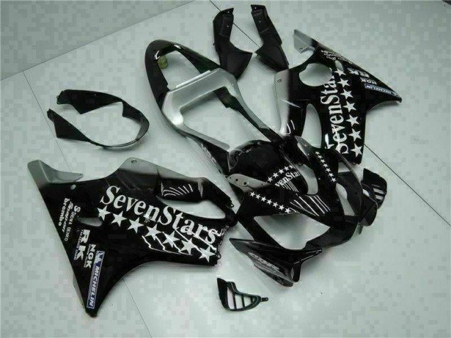 Cheapest 2001-2003 Black White Seven Stars Honda CBR600 F4i Bike Fairing Canada Cheapest 2001-2003 Black White Seven Stars Honda CBR600 F4i Bike Fairing Canada
