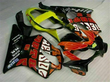 Cheapest 2001-2003 Orange Black Honda CBR600 F4i Replacement Motorcycle Fairings Canada