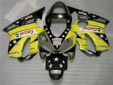 Cheapest 2001-2003 Yellow Black Castrol Cycle World Honda CBR600 F4i Motorcycle Bodywork Canada