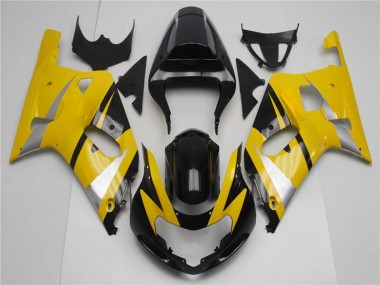Cheapest 2001-2003 Yellow Black Suzuki GSXR 600/750 Bike Fairings Canada