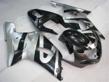 Cheapest 2001-2003 Silver Black Suzuki GSXR 600/750 Bike Fairings Canada