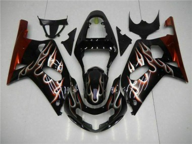 Cheapest 2001-2003 Black Suzuki GSXR 600/750 Motorcycle Bodywork Canada