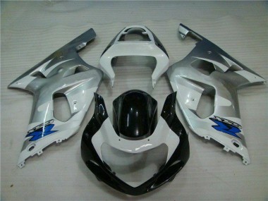 Cheapest 2001-2003 Silver Black Suzuki GSXR 600/750 Motorbike Fairing Kits Canada