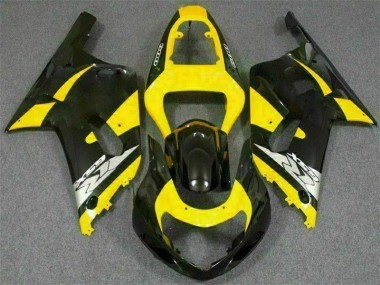 Cheapest 2001-2003 Yellow Black Suzuki GSXR 600/750 Motorcycle Replacement Fairings Canada