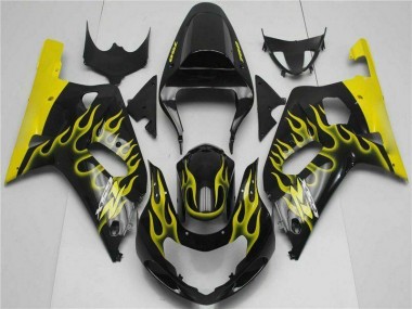 Cheapest 2001-2003 Black Suzuki GSXR 600/750 Motorbike Fairing Canada