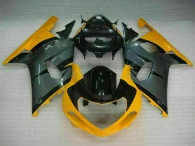 Cheapest 2001-2003 Black Yellow Suzuki GSXR 600/750 Bike Fairing Canada